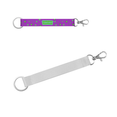 WALSALL. SET Lanyard SUBLIMATION Short II DUO (20 mm) in recycled polyester (100 rPET) with ring Ø 32 mm and Hook Trigger Snap 2